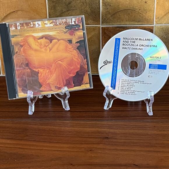 Malcolm McLaren and The Bootzilla Orchestra Waltz Darling CD 1989 CBS UK - Picture 2 of 9